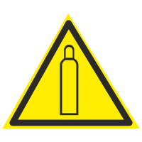 Знак безопасности Газовый баллон (W19)